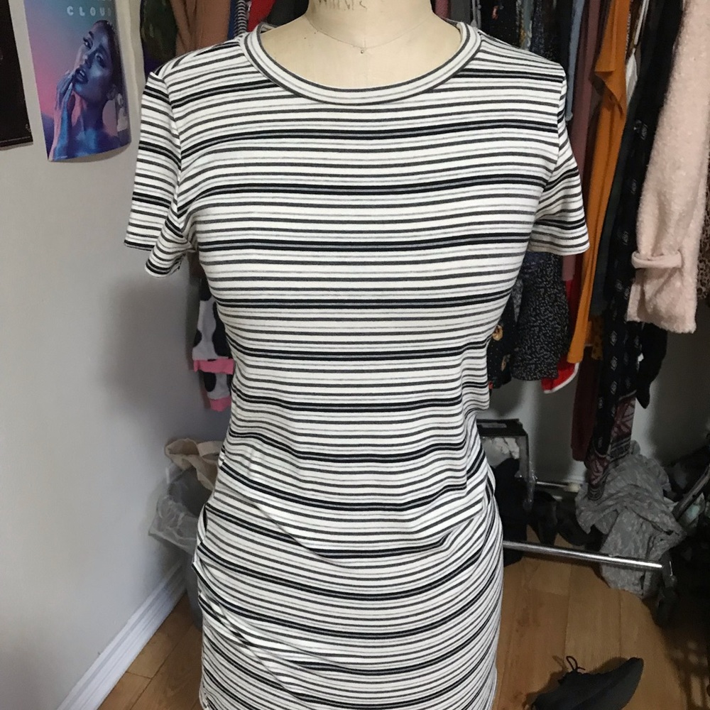 Striped Bodycon Dress